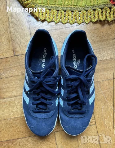 Adidas gazelle, тъмно сини, снимка 3 - Маратонки - 56328807