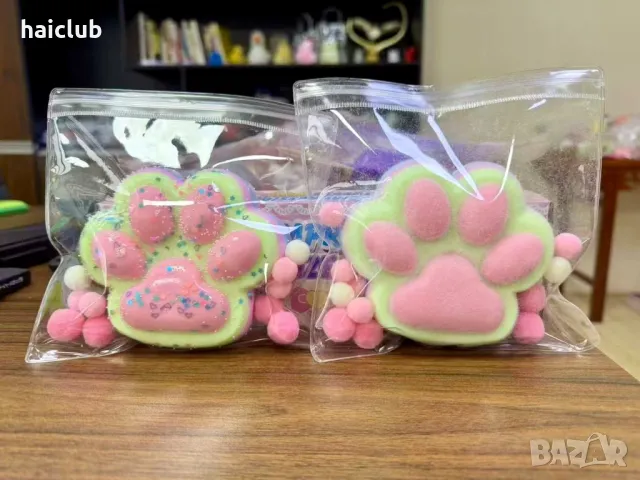 Котешки лапички таба Скуиши/Скуиши лапички/Cat Paw Taba Squishy, снимка 15 - Образователни игри - 48712579