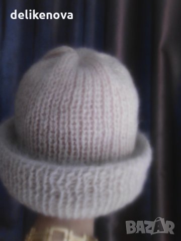 Нова шапка от ангора, снимка 3 - Шапки - 30490120