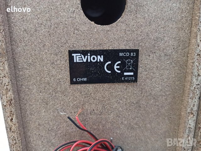 Тонколони-мини Tevion MCD83, снимка 4 - Тонколони - 31043397