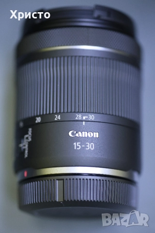 Canon RF 15-30mm F4.5-6.3 IS STM | Гаранция 1г.10м. | Като нов, снимка 6 - Фотоапарати - 51841055