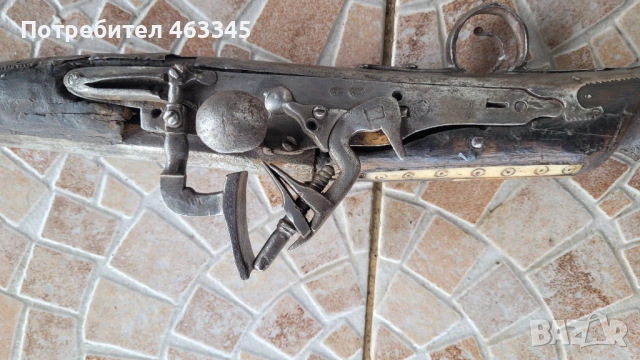 Пушка, кремъклийка, шишане, бойлия, снимка 3 - Антикварни и старинни предмети - 53369265