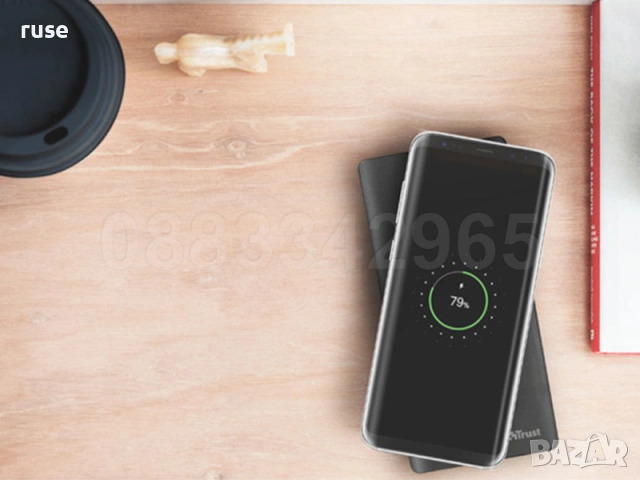 НОВИ! Външна батерия 8000mAh с фунцкия за безжично зареждане на телефон, снимка 9 - Външни батерии - 54220523