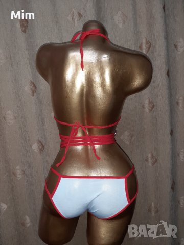 М Бяло еротично боди медицинска сестра + подарък бели чорапи с дантела , снимка 4 - Бельо - 40161857