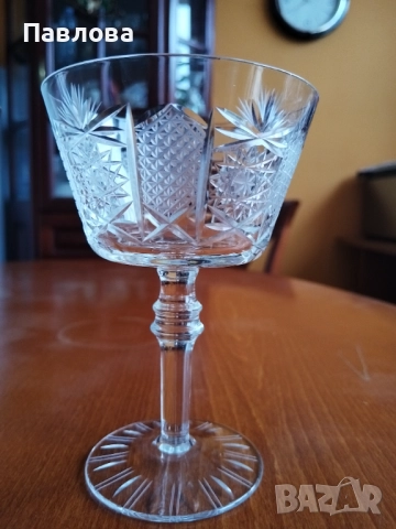 Кристален сервиз,, Ропотамо ", снимка 2 - Чаши - 52718945