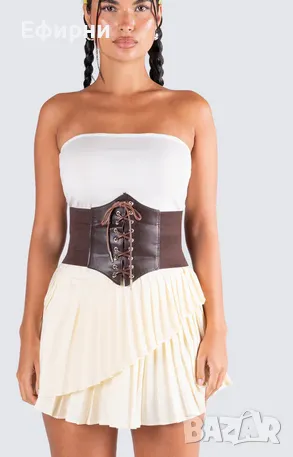 Черен колан корсет, Голям размер колан корсет, Черен корсет, Черен Колан, Бял корсет колан