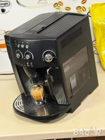 Кафемашина кафе автомат delonghi magnifica с гаранция, снимка 6 - Кафемашини - 52488648