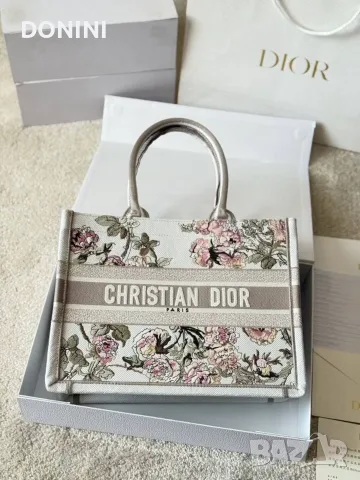 Christian Dior Дамска чанта, кожа, снимка 5 - Чанти - 56316183