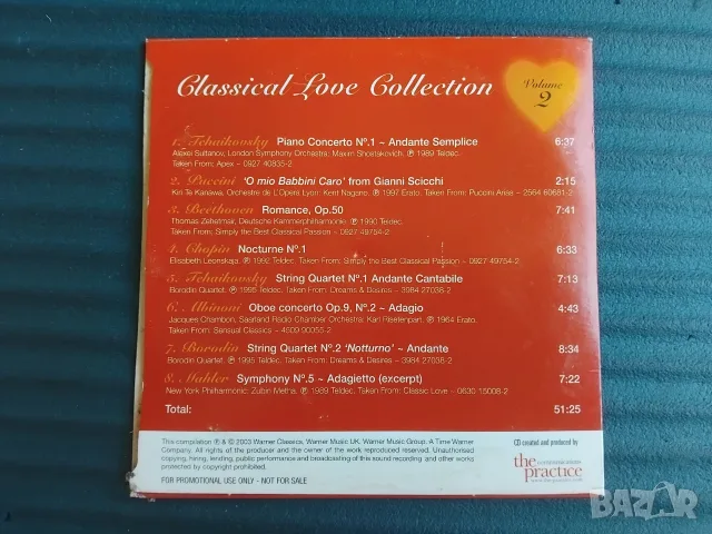 Classical Love Collection - оригинален диск музика, снимка 2 - CD дискове - 56535679