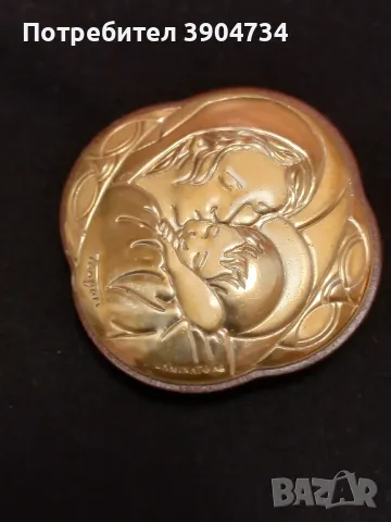 Дева Мария с Младенеца , снимка 4 - Икони - 49986522