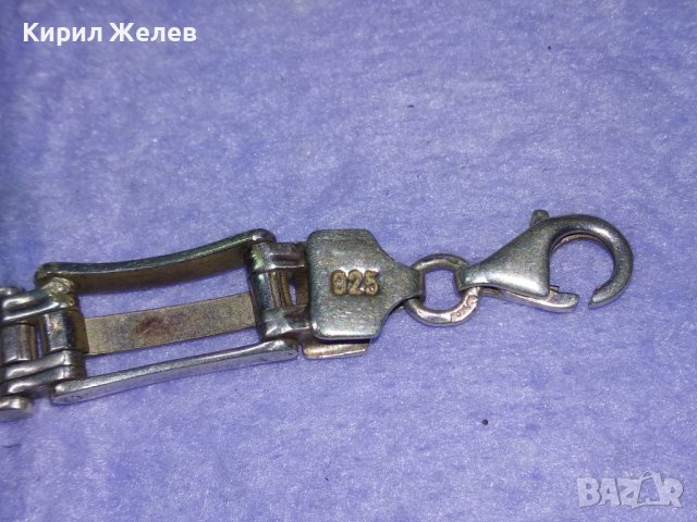 ВЕЛИКОЛЕПНА СТИЛНА ВИНТИДЖ АРТ СРЕБЪРНА ГРИВНА СРЕБРО 925 АЖУРНА РЪЧНА БИЖУТЕРСКА ИЗРАБОТКА 36944, снимка 14 - Гривни - 42655736