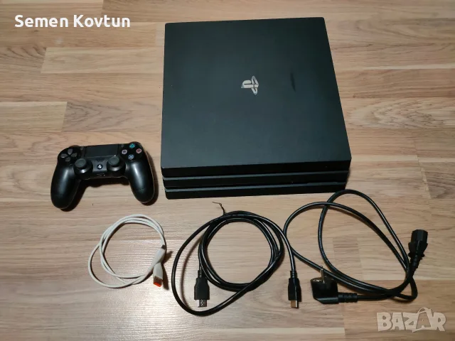 PlayStation 4 Pro 1TB + 4 игри + DualShock 4, снимка 11 - PlayStation конзоли - 56293878