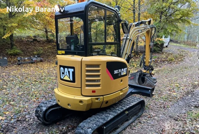 2016 Багер CAT 302.7D, снимка 3 - Индустриална техника - 56510709