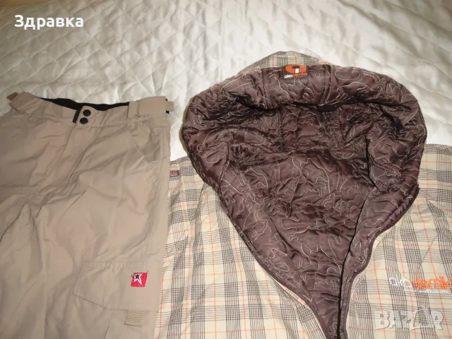 Зимен мъжки ски екип Л размер топъл и плътен, снимка 3 - Зимни спортове - 48489216