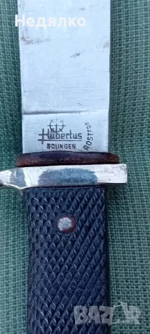 Нож Хитлер-югенд,1930г,Hubertus,Solingen, снимка 3 - Антикварни и старинни предмети - 48743687