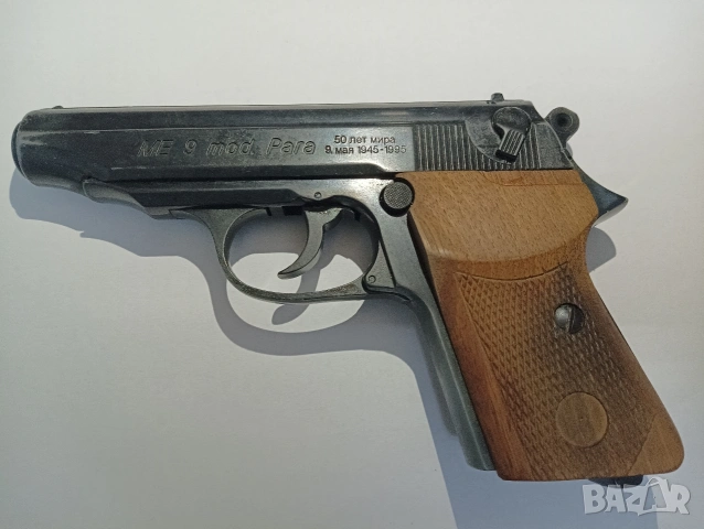 Юбилеен немски газов пистолет, снимка 3 - Антикварни и старинни предмети - 53993786