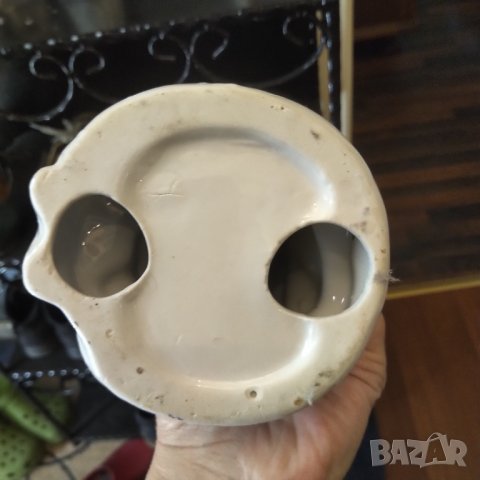 Порцеланова фигура дама с цветя , снимка 4 - Статуетки - 37721104