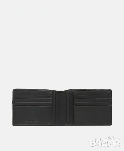 Чисто нов портфейл Bikkembergs Leather wallet Byrne, снимка 3 - Портфейли, портмонета - 56041245