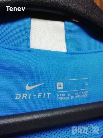 Nike оригинална тениска фланелка синя размер XL , снимка 6 - Тениски - 42443827