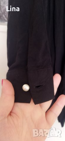 Блуза с перли 2-4 хл. , снимка 3 - Блузи с дълъг ръкав и пуловери - 44461278