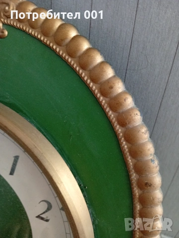Янтар стар съветски стенен часовник, снимка 3 - Антикварни и старинни предмети - 53935348