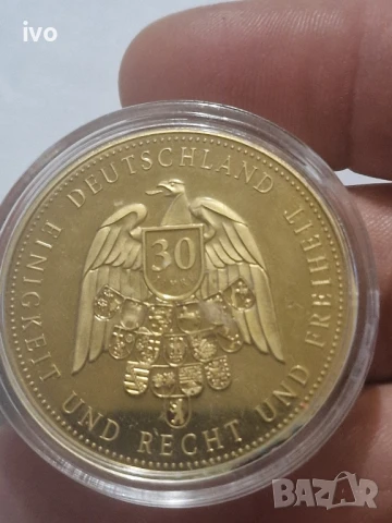 немска юбилейна монета, снимка 7 - Нумизматика и бонистика - 51219951