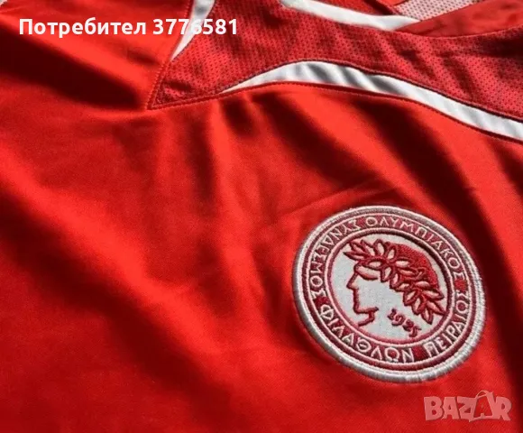 Футболна тениска puma Olympiacos Piraeus Rivaldo , снимка 4 - Футбол - 49733924