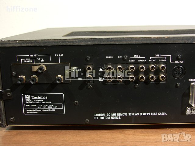 РЕСИВЪР  Technics sa-5460 , снимка 7 - Ресийвъри, усилватели, смесителни пултове - 42622119