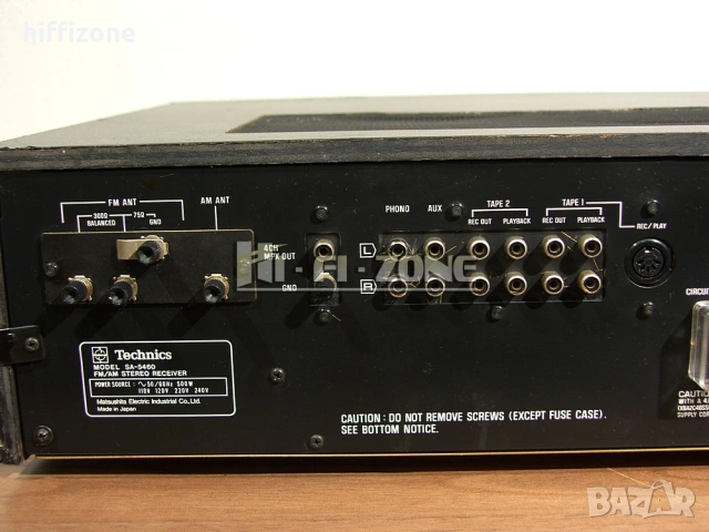 Ресивър  Technics sa-5460 , снимка 7 - Ресийвъри, усилватели, смесителни пултове - 54061596