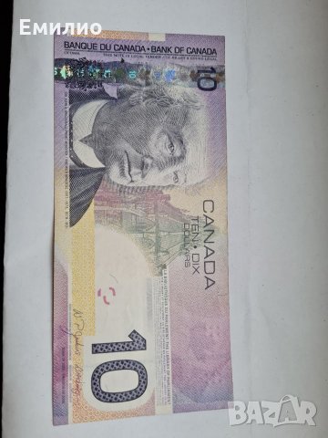 CANADA 🇨🇦 $ 10 DOLLARS 2005 год. 