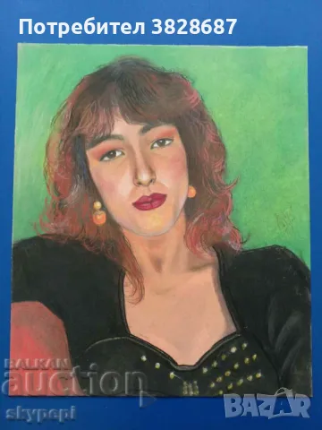 ПОРТРЕТ", снимка 2 - Картини - 48276981