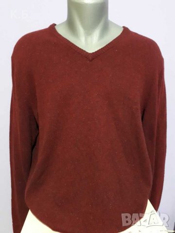Вълнен пуловер ,,TOMMY HILFIGER" р-р L,XL, снимка 2 - Пуловери - 31776722