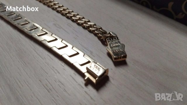 Златни гривни , обеци 585 - 80 евро , снимка 3 - Гривни - 51919288