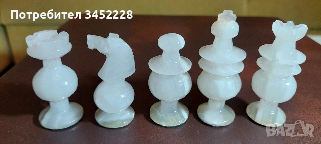Шах фигури оникс за ценители , снимка 8 - Шах и табла - 54291578