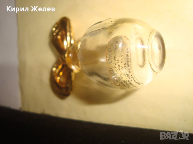 МИНИ-ШИШЕНЦЕ от МАРКОВ АМЕРИКАНСКИ СКЪП ПАРФЮМ ПОЗЛАТЕНА КАПАЧКА с ИНКРУСТИРАН ЦИРКОН 24747, снимка 3 - Други ценни предмети - 34419892