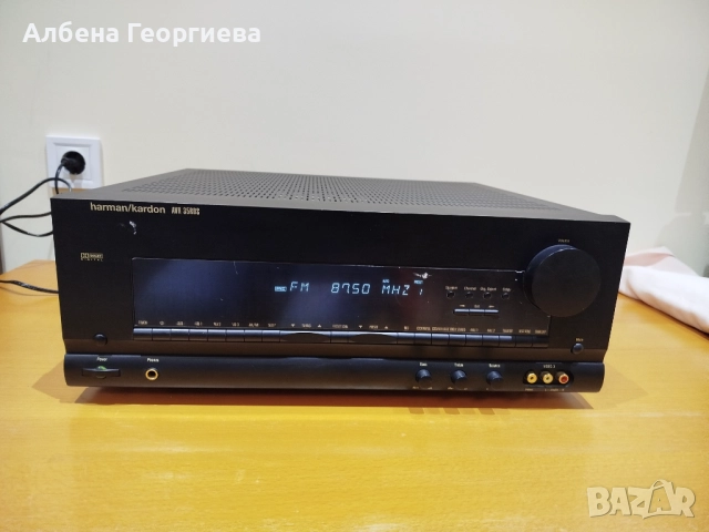 Усилвател Harman Kordon AVR - 35 RDS , снимка 3 - Ресийвъри, усилватели, смесителни пултове - 52799075
