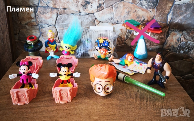 Играчки от детски менюта McDonald's, Burger King и други, снимка 4 - Колекции - 50916911