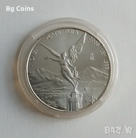 Сребро 1 OZ 2008 Мексико 