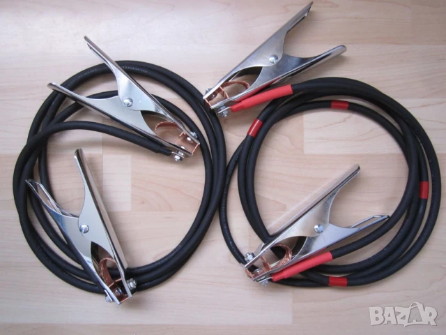 Кабели за подаване на ток: 2х 2.5м, 16mm^2 - нови