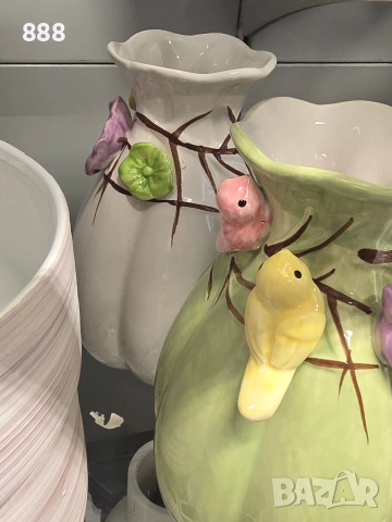 вази с птички , снимка 2 - Вази - 54311266