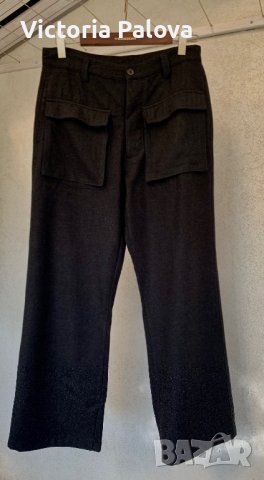 Скъп марков панталон KENZO HOMME 100% вълна, снимка 2 - Панталони - 38455491