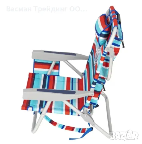 Комплект 2 Плажни стола Tommy Bahama Плажен стол (Шезлонг) КОЛЕКЦИЯ ЛЯТО 2025 Томи Бахама, снимка 3 - Къмпинг мебели - 49446429