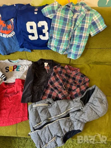 Сет детски дрехи 14 части за момче 110см., снимка 5 - Детски комплекти - 49485899