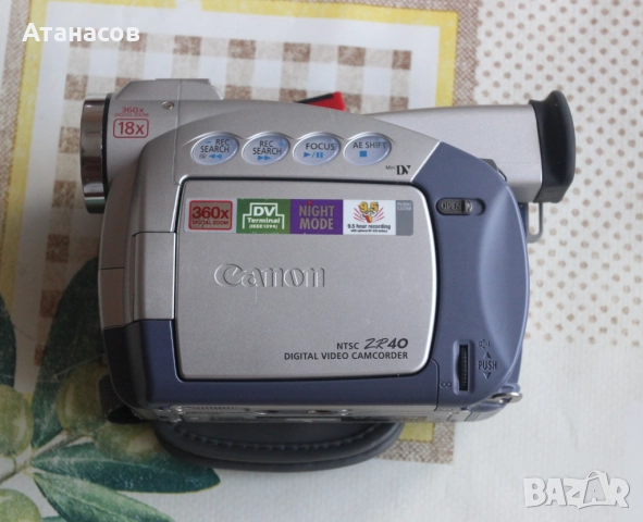 Canon ZR40 Mini DV Camcorder с повреда