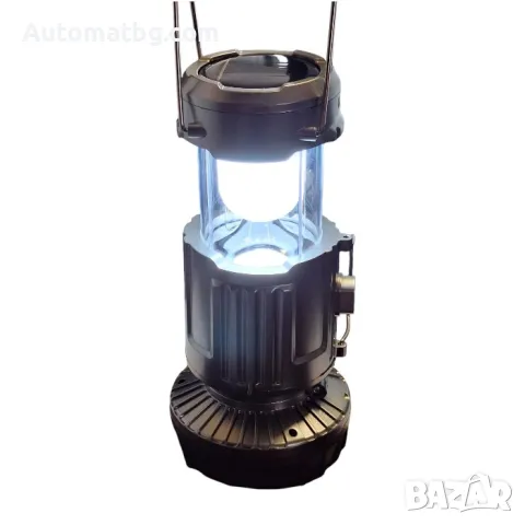 LED Соларна лампа Automat, За къмпинг, USB, PA1035