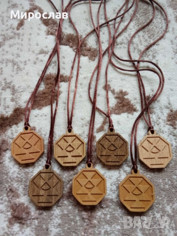 Дървени медальони-2лв/бр., снимка 2 - Сувенири от дърво - 52864794