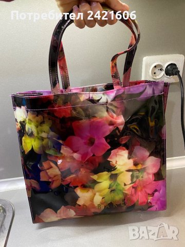 оригинална чанта Ted Baker гумена