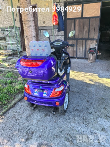Електрическа триколка, снимка 3 - Селскостопанска техника - 54317244