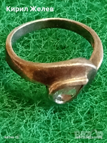 Превъзходен скъпоценен сребърен пръстен с ювелирно фасетиран ЦИРКОН 38613, снимка 6 - Пръстени - 52686976