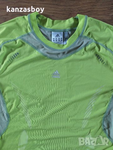  Adidas Men Techfit Preparation Funktionsshirt Slime - страхотна мъжка тениска, снимка 10 - Тениски - 34198884